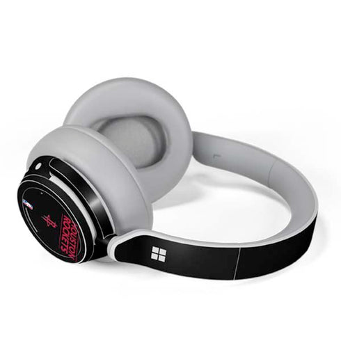 NBA Houston Rockets Standard - Black Surface Headphones Skin